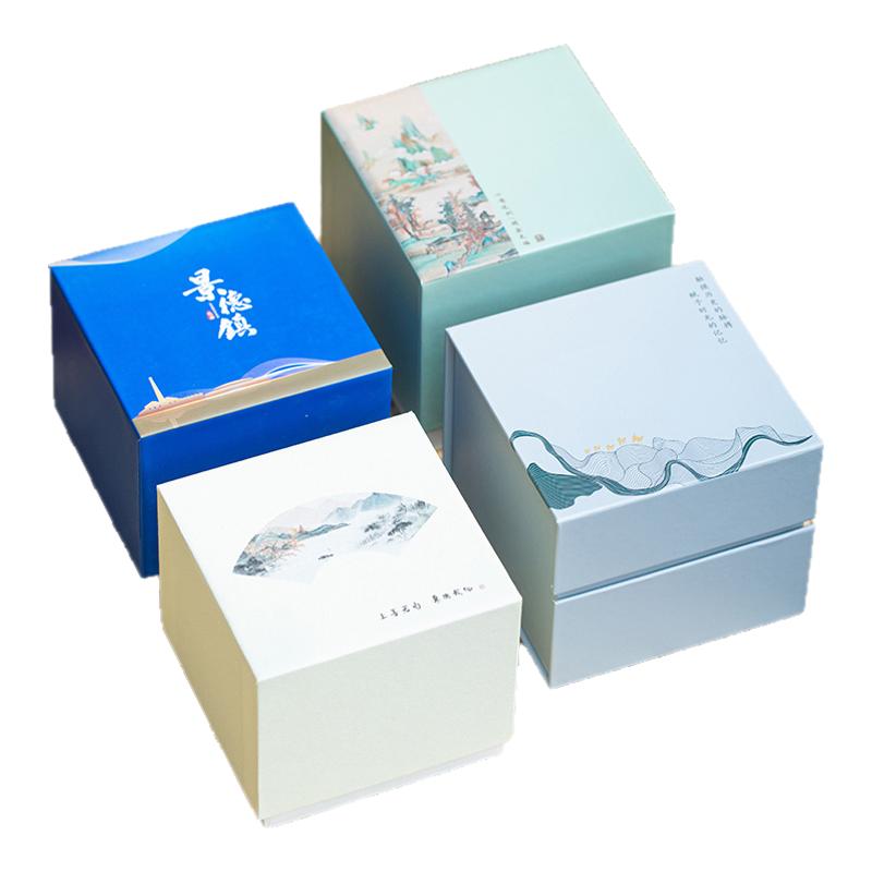 礼品盒茶具建盏空盒高级感小收纳茶道/零配