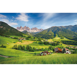 风景画墙贴自粘装饰画客厅山水画背景墙壁画墙纸贴纸贴画壁纸墙面