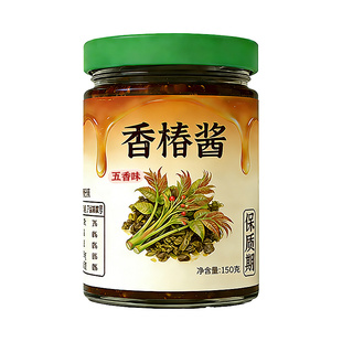 正宗香椿酱官方旗舰店头茬新鲜瓶装山东沂蒙山特产下饭酱拌饭夹馍