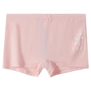 舒雅女童莫代尔秋冬新品内裤纯色舒适平角裤儿童底裤3F-23645T