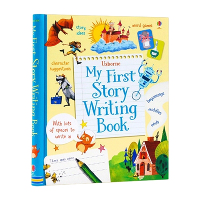 英文原版 My First Story Writing Book 我的首本写作故事书 精装 儿童英语故事写作启蒙 写作指导 英文版 进口英语原版书籍