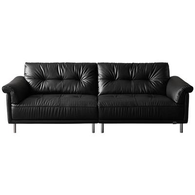 全友家居复古风皮沙发复古沙发