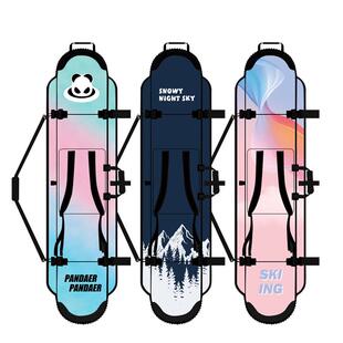 乐凯奇单板饺子皮滑雪单双肩滑雪板保护套收纳包防划滑雪收纳装备