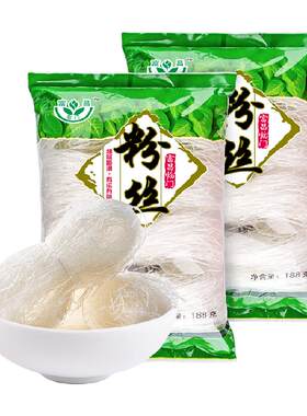 富昌龙口好粉丝188g×2袋包邮！