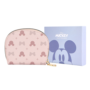 麦斯卡x迪士尼正品钱包卡包证件收纳包一体卡通可爱零钱包礼物女