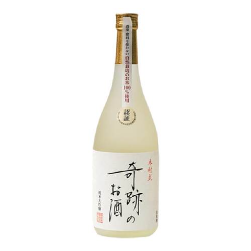 日本进口菊池酒造奇迹之酒自然栽培雄町纯米大吟酿清酒720ml礼盒