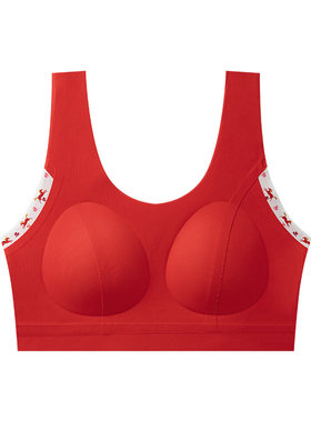 少女内衣红色本命年文胸
