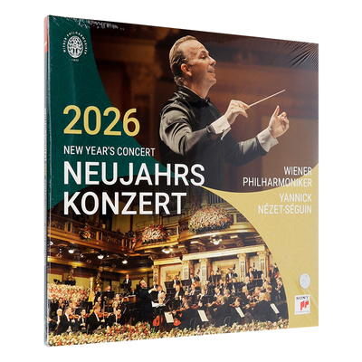 现货[中图]2026年维也纳新年音乐会 3LP黑胶 雅尼克 New Years