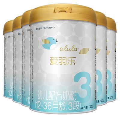 新国标alula爱羽乐3段奶粉6罐装