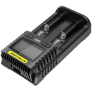奈特科尔NITECORE UMS2智能快充USB双槽QC高电流18650充电器