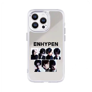ENHYPEN手机壳适用苹果17promaxKPOP回归华为mate/puar70/80李羲承iphone15/16小米13/nova荣耀400镜面