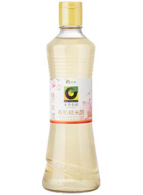 禾然有机500ml糙米醋全谷物酿造