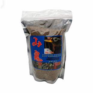 山鬼手工画眉鸟食提性上膘料打鸟饲料斗鸟料打斗口专用鸟粮500克