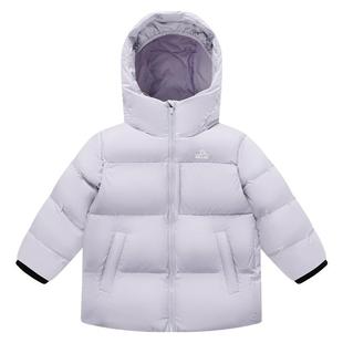 伯希和700蓬儿童羽绒服男2025新款女户外保暖防风泡芙鹅绒服外套