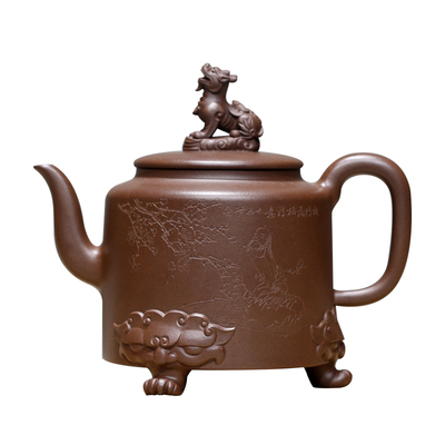 大秦雄风助工华林周伯宜兴紫砂壶