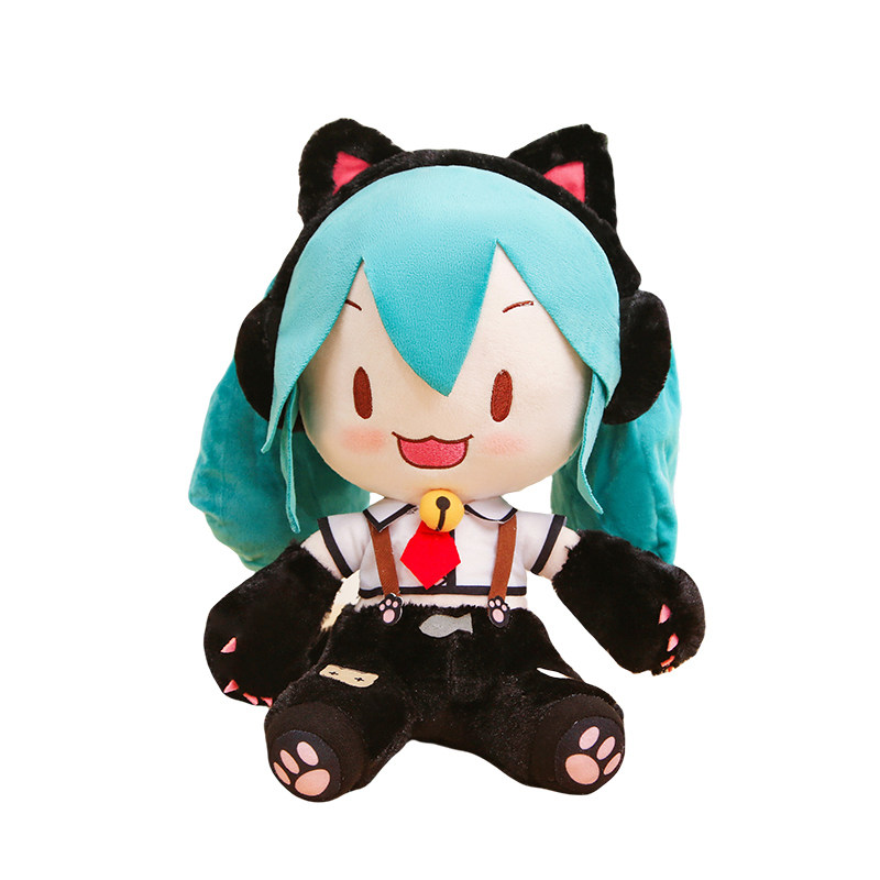 初音喵喵未来毛绒玩具公仔玩偶娃毛绒/玩偶/公仔/布