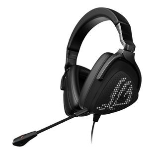 华硕ROG 棱镜S幻 有线头戴式耳机电脑游戏电竞耳麦矩阵灯效