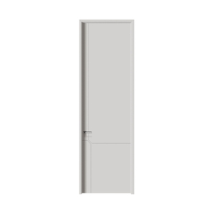 室内门套装门简约现代家用无漆门实木复合门平开门卧室门烤漆木门
