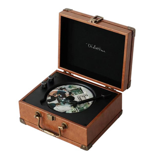 流淌时光C80便携户外充电复古cd机光碟光盘播放器一体机礼物