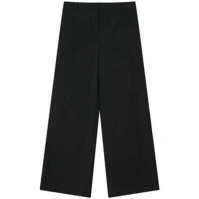 BEANPOLE滨波黑色长裤阔腿裤