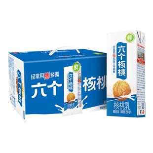 六个核桃精品型核桃乳250ml*24盒植物蛋白营养核桃乳饮料整箱