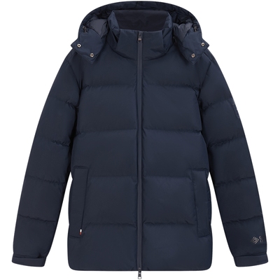 Tommy男装可拆卸帽90鹅绒羽绒服