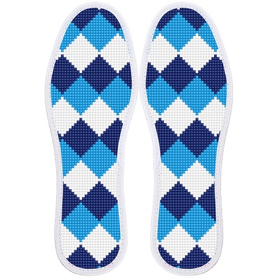 2026新款鞋垫十字绣送男生几何