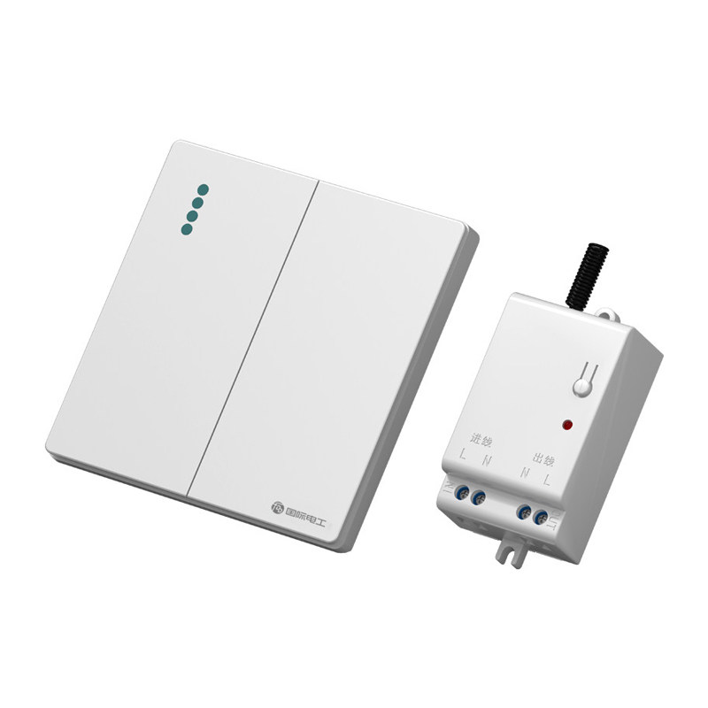自发电无线免布线遥控开关220V