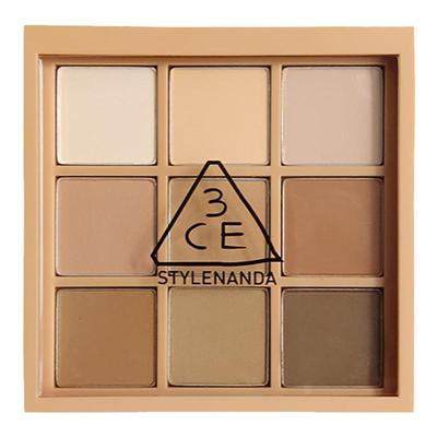 正品授权！3ce九色眼影盘爆款