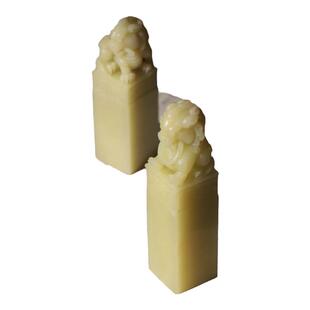 朵云轩印章 青田封门青寿钮方章  雕刻石章印章刻字篆刻石料练习