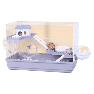 小仓鼠笼子专用金丝熊60基础笼超大号便宜大的仓鼠豪华别墅宠物笼