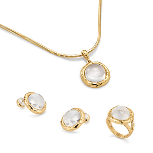 【女神礼物】RC Retro Chic意大利复古时尚首饰 弗洛拉水晶三件套