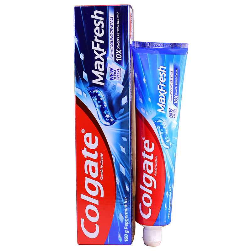 高露洁Colgate冰爽珠子牙膏3支装