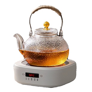 煮茶壶烧水壶养生壶高硼硅玻璃耐高温家用炉电陶炉煮茶器茶壶