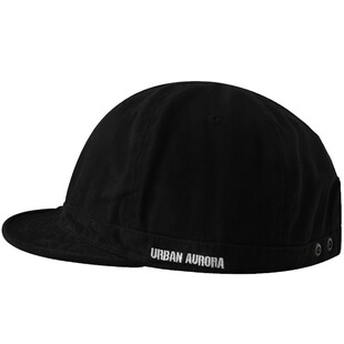 SEVENNOTES日系侧面刺绣短檐棒球帽子男女春夏百搭皮扣鸭舌帽机车