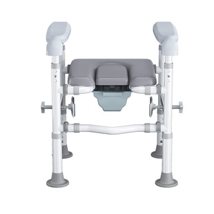 老人移动坐便器家用马桶增高器厕所坐便椅子骨折坐便凳起身扶手架