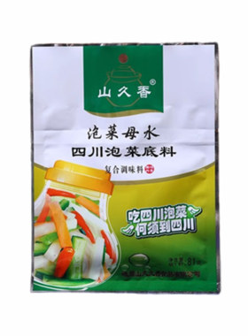 山久香四川泡菜母水81g盐水引子