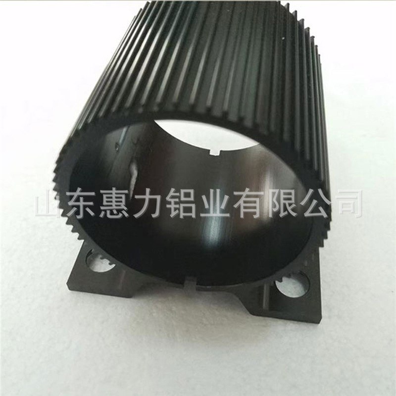 加工铝合金型材汽车电机壳电动缸铝型材支持开模定制高精度加工