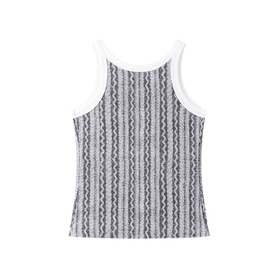 美式复古背心宽松女士背心