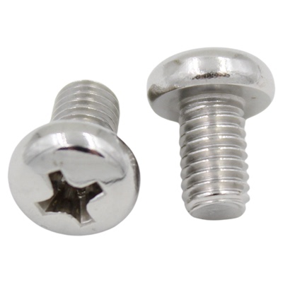 304不锈钢盘头圆头十字螺丝钉