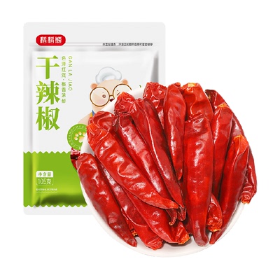 稻稻熊正宗四川干辣椒105g