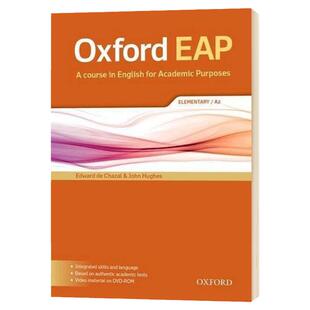牛津学术英语综合教材A2 英文原版 Oxford EAP A2 Student's Book 听说读写技能 学习方法 速写笔记 批判性思维 牛津EAP课程教科书
