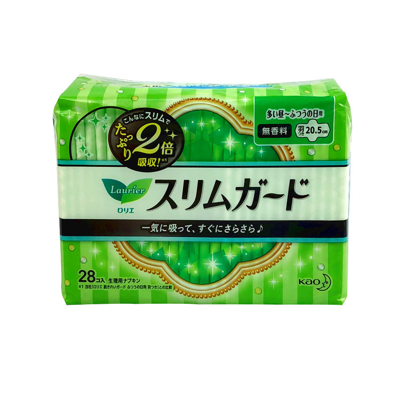 现货原装花王棉柔28片日用卫生巾