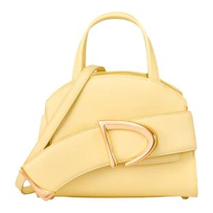 DISSONA迪桑娜女包 Dbag系列小众设计高级感单肩斜挎真皮手提包