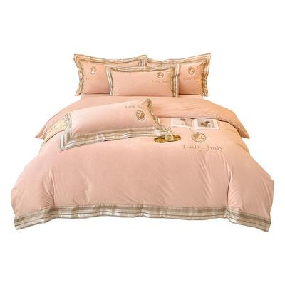 婴儿绒四件套珊瑚牛奶绒冬季加厚