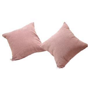 清仓特惠灯芯绒天鹅绒抱枕套 床上沙发用抱枕靠垫壳子45*45不含芯