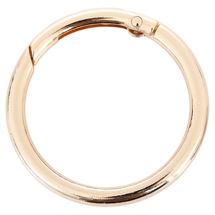 DIY钥匙扣挂环弹簧扣挂钩扣圆环开口环包包肩带扣挂东西五金配饰