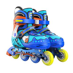 snoopy史努比官方正品儿童轮滑鞋溜冰鞋3-6-12岁直排轮旱冰鞋