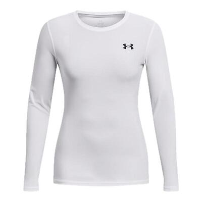 安德玛官方UA HeatGear® OG女子新款收腰快干训练运动长袖紧身衣