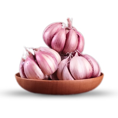 云南大理紫皮蒜瓣5斤鲜蒜红皮香蒜大蒜YY蒜抽蒜苔出蒜苗 能吃能种